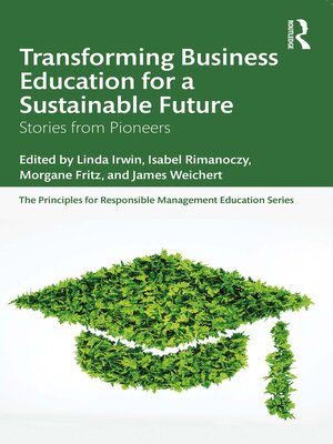 cover image of Transforming Business Education for a Sustainable Future